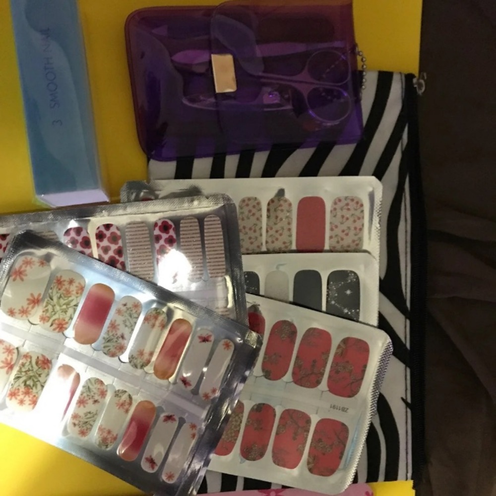 Complete. Manicure bundle set  5 set Strip & tools
